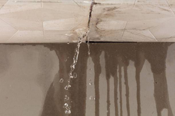 Professional Burst Pipe Cleanup technician working in Perth Amboy, NJ